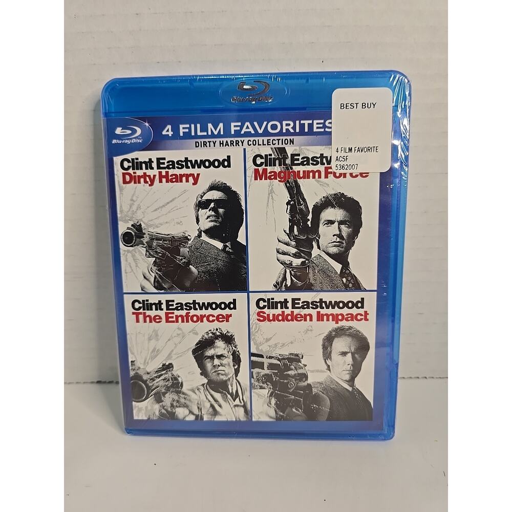 Dirty Harry Collection Blu-ray Clint Eastwood NEW